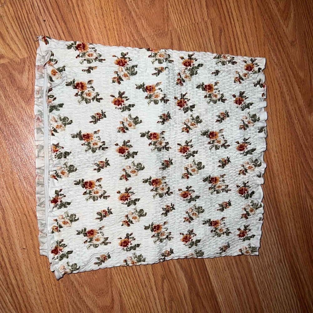 Flower crop top